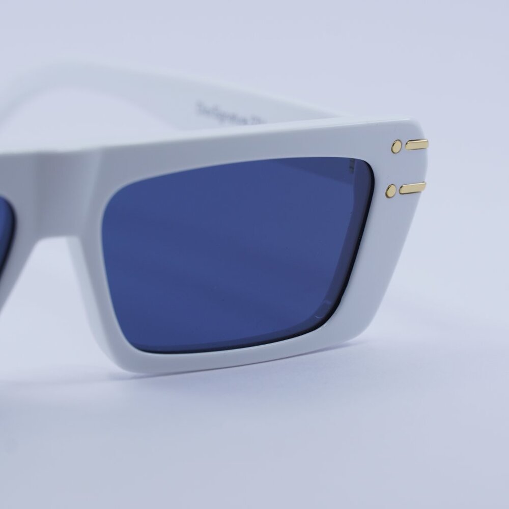 Dior White and Blue Sunglasses - Picture 6 of 11
